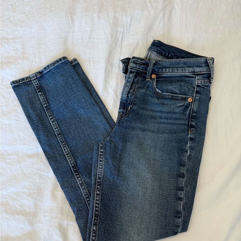 GAP Vintage Slim Mid Rise Jeans - Indigo